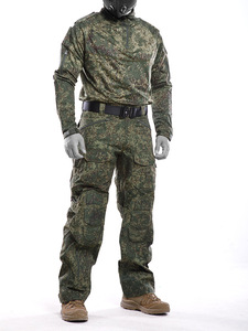 唤龙三龟甲俄罗斯迷彩服套装男G3蛙人作战训练服G4战术裤