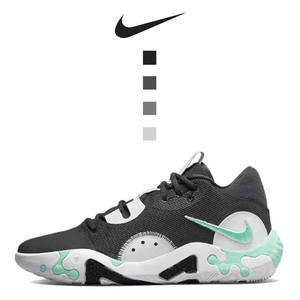 耐克Nike PG 6保罗乔治6代泡椒黑白绿全明星红外线低帮实战篮球鞋