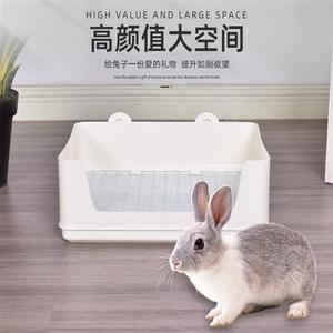 兔子厕所防喷尿荷兰猪兔兔大号专用固定便盆尿盆兔厕所