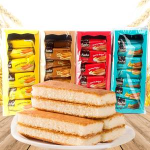 马来西亚福多牌提拉米苏奶油夹心蛋糕432g盒装糕点休闲进口零食品