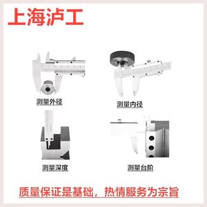 上海沪工高精度工业游标卡尺数显卡尺0-150mm0-200mm-0-300mm0.02