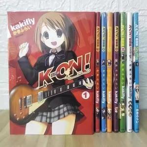 漫画轻音少女 第1234册+高中大学番外shuffle共7册完结