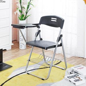 培训椅折叠带桌板会议室培训带写字板会议椅开会办公桌椅一体椅子