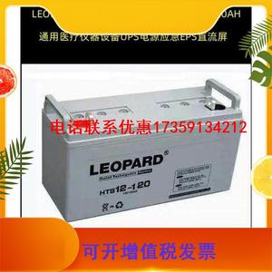LEOPARD美洲豹蓄电池HTS12-12012V120AH通用UPS电源应急EPS直流屏