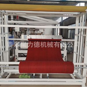 无纺布针刺地毯生产线针刺棉毡生产加工机器设备针刺机青岛厂家