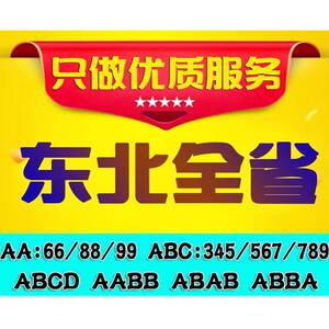 黑龙江绥化哈尔滨吉林长春辽宁沈阳汽车新能源自编自选车牌号