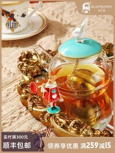布兰兔的茶球形茶滤茶水分离不锈钢茶漏泡茶器茶具配件茶叶过滤器
