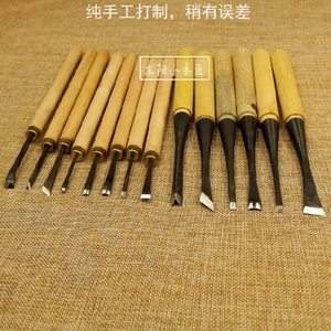 东阳小木匠手工木雕刻刀 木雕工具 套装 新手14件 雕刻小件