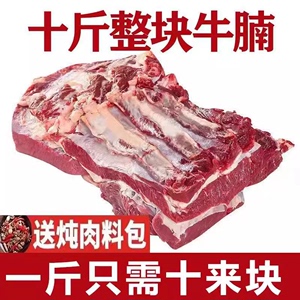 牛腩新鲜牛肉5斤国产黄牛肉雪花牛腩鲜切牛腩块家用生鲜牛肉