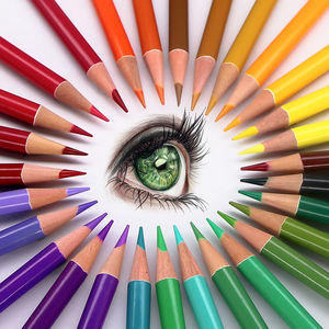 160色520色彩铅优质油性彩绘绘画用48色油性彩色铅笔|