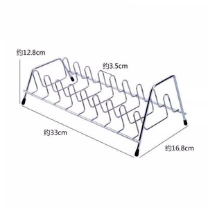家用厨房置物架单层碗架收纳架两层菜盘子托架子放的沥水器碗碟
