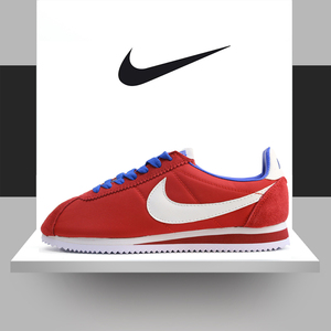 Nike耐克女鞋网面CORTEZ复古经典红色阿甘鞋休闲跑步鞋运动鞋男鞋