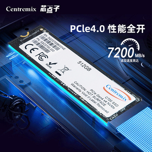 芯点子C700固态硬盘512G PCIe4.0 nvme笔记本m2电脑M.2台式机SSD