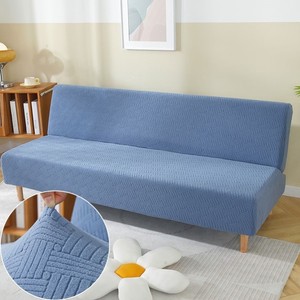 加厚无扶手折叠沙发床套简易沙发套全包沙发罩全盖沙发笠套通用型