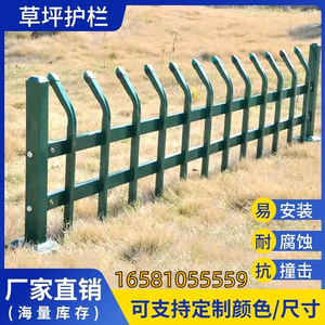 锌钢草坪护栏市政绿化带隔离栏杆防护栏菜园花园篱笆栅栏围栏湖南