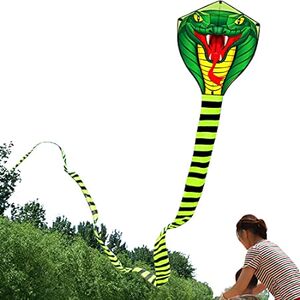 HENGDA KITE Large Power Snake Kites with Flying Line Outd
