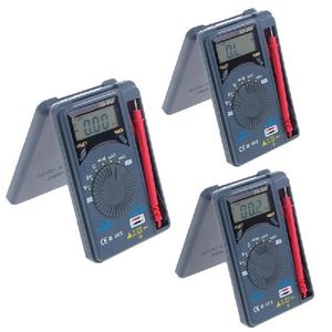 XB866 Mini Auto Range LCD Voltmeter Tester Tool AC/DC