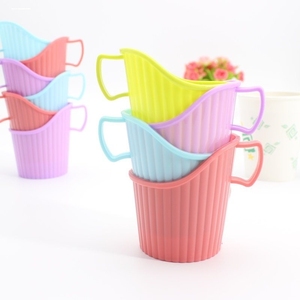 一次性杯子架子家用杯托套加厚塑料防烫手隔热创意纸杯杯拖茶杯托