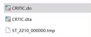 Stata CRITIC赋值法代码