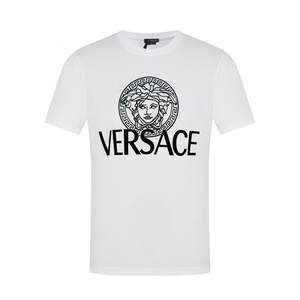 Versace/范思哲t恤男印花美杜莎LOGO 简约时尚短袖2024夏季新款潮