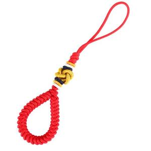 同心结钥匙扣挂件金刚结红绳编织手工汽车钥匙链手机情侣红绳挂绳
