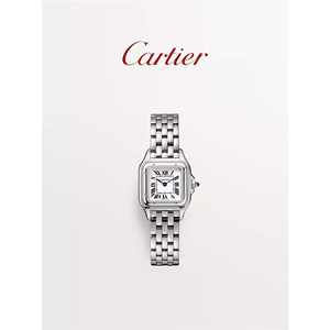 Cartier卡地亚Panthère猎豹石英腕表 精钢表链手表