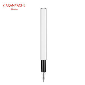 凯兰帝（CARANd'ACHE）瑞士卡达文具钢笔墨水笔白色EF尖签字笔849