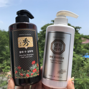 DOORI康绮墨丽洗发水护发素山茶花灵芝蓬松控油舒缓韩国专柜