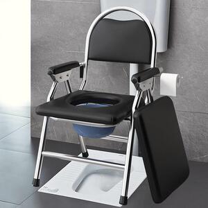 简易可家用移动马桶坐凳临时坐便器厕所活动的新型卫生间带盖成人