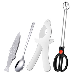 不锈钢海胆剪开海胆专用工具海胆夹开海胆神器家用厨房小工具