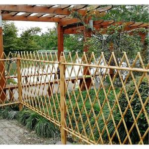 不锈钢仿竹护栏新农村花园庭院仿真竹篱笆金属竹节管栅栏围栏户外