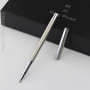 碳素桐川金属圆珠笔笔笔杆商务可爱签字笔中性笔壳笔笔芯高颜值男