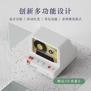 高端复古蓝牙音响小音箱大高音质量无线超重低音炮手机hifi发烧级