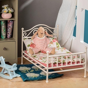 厨房玩具娃娃屋小家具dollhouse迷你微缩过家家玩具微缩铁床拍摄