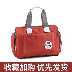 韩版大量旅行袋手提旅行包可防装衣服的包包行李包女水旅游容包男
