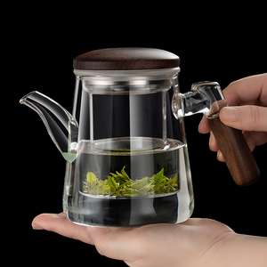 泡茶杯2024新款茶水分离过滤茶玻璃杯办公室个人冲茶器家用花茶杯