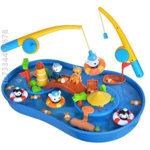 -宝宝钓鱼两岁男孩玩具岁磁性纵队玩具益智海底洗澡戏水13儿童小