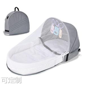 便捷式折叠防压婴儿床中床新生儿宝宝隔离仿生外出旅行婴儿床定制