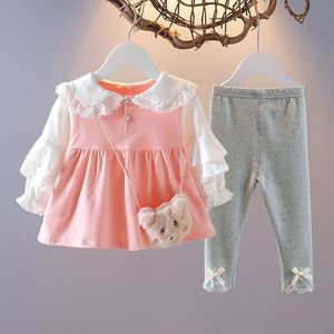 韩系婴儿春装套装韩版1-3岁儿童春秋两件套女童洋气童装2宝宝春季