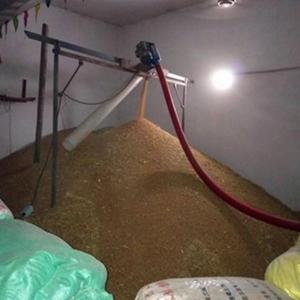 江苏软管收稻机 电动气力型5寸小麦吸粮机 饲料提升输送机