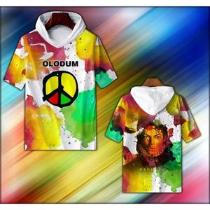 迈克杰克逊短袖t恤男MichaelJackson反战和平标志纪念表演衣服