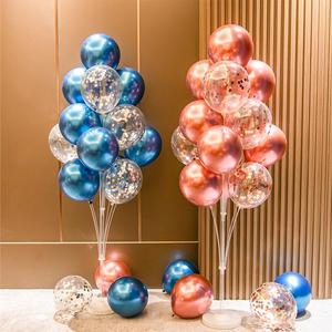 气球地飘立柱开业庆典装饰用品气氛周岁生日派对场景布置会场桌飘