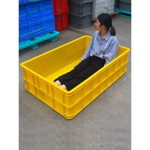 日本进口牧田塑料加厚1米箱孰料巨龙箱水产养殖箱养龟箱食品级周