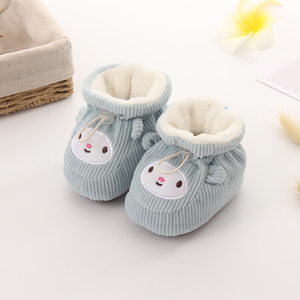 牧童官网春秋冬婴儿鞋软底棉鞋暖0-3-6-12个月新生儿男女宝宝步前