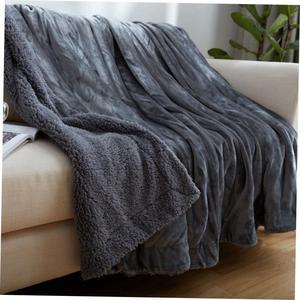 Lamb cashmere  Luxury Blanket  Throw warm soft Cozy Plush