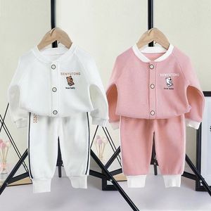巴拉巴柆韩范宝宝秋装套装2023新款1-3岁男女婴儿秋季外穿洋气冬