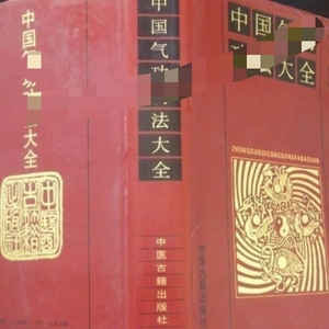 中国气功功法大全 16大开 楼羽刚著 绝版气功 中医古籍出版1993