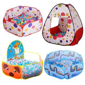 进口儿童海洋球池围栏帐篷室内家用婴儿宝宝玩具池波波池投篮球池