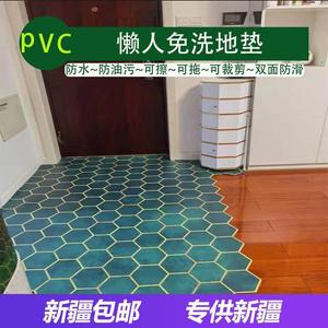 新疆西藏包邮PVC可擦免洗地垫地毯客厅入户进口门垫走廊门厅玄关