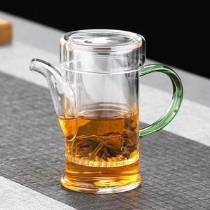 玉兰香加厚玻璃泡茶壶红茶杯绿茶专用泡茶器办公室功夫茶具小号